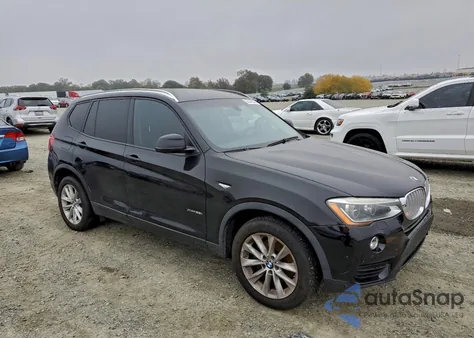 2015 BMW X3 Sdrive28I from USA, damaged, VIN 5UXWZ7C51F0M83327